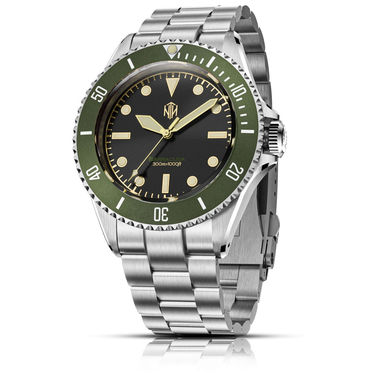 NTH Thresher 610-Meter Hi-Beat Automatic Dive Watch with an AR Sapphire  Crystal #WW-2K1-